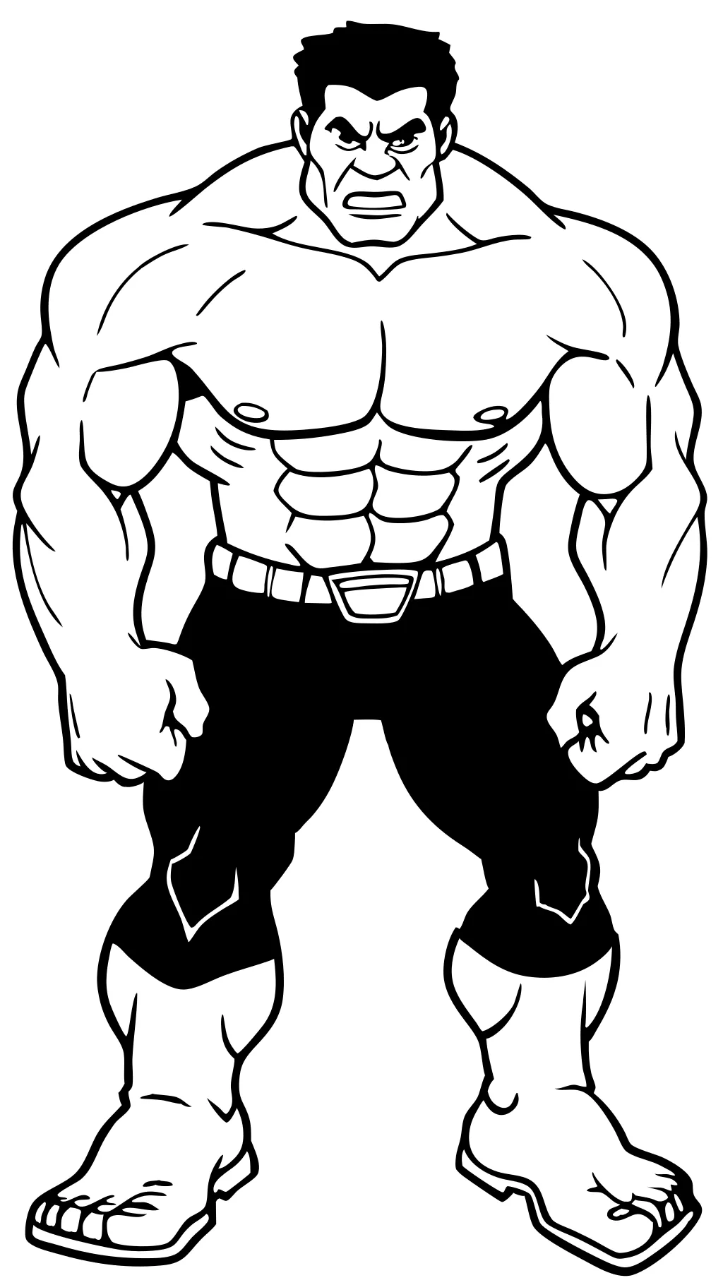 hulk coloring pages printable